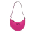 Valentino AB Valentino Pink Hot Pink Calf Leather Mini Grainy skin VLogo Hobo Italy