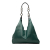 Burberry B Burberry Green Calf Leather Soft Wrapped Chain Shopper Hobo Italy