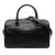 Saint Laurent B Saint Laurent Black Calf Leather Baby Classic Duffle Satchel Italy