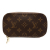 Louis Vuitton AB Louis Vuitton Brown Monogram Canvas Fabric Monogram Trousse Blush PM France