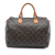 Louis Vuitton B Louis Vuitton Brown Monogram Canvas Fabric Monogram Speedy 30 France