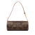Louis Vuitton AB Louis Vuitton Brown Monogram Canvas Fabric Monogram Papillon Pochette France