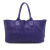 Bottega Veneta Purple Medium Lambskin Intreccio Cabat Tote Italy