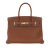 Hermès AB Hermès Brown Calf Leather Togo Birkin Retourne 30 France