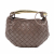 Bottega Veneta Sardine Lambskin Leather Crossbody Brown