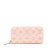 Louis Vuitton AB Louis Vuitton Pink Light Pink Calf Leather Monogram Mahina Zippy Wallet France