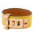 Hermès B Hermès Yellow Calf Leather Collier de Chien 24 Bracelet France