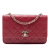 Chanel AB Chanel Red Lambskin Leather Leather Lambskin Trendy CC Wallet On Chain Italy