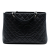 Chanel AB Chanel Black Caviar Leather Leather Caviar Grand Shopping Tote Italy
