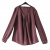 Navyboot Aérienne blouse in plum/old rose silk 36
