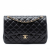 Chanel Classic Double Flap Jumbo Lambskin Leather Matelassè Handbag Black