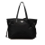 Prada B Prada Black Nylon Fabric Tessuto Saffiano Trimmed Open Convertible Tote Romania