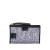 Fendi AB Fendi Gray Mesh Fabric FF Pouch Italy