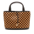 Louis Vuitton AB Louis Vuitton Brown Pony Hair Natural Material Damier Sauvage Impala Italy