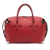 Louis Vuitton B Louis Vuitton Red Calf Leather Smooth skin Garance Satchel France