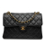Chanel B Chanel Black Caviar Leather Leather Jumbo Quilted Caviar Double Sided Flap France