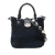 Miu Miu B Miu Miu Blue Navy Denim Fabric Matelasse Crystal Satchel Italy