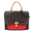 Louis Vuitton B Louis Vuitton Brown with Red Monogram Canvas Fabric Monogram Marignan France