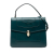Bvlgari B Bvlgari Green Dark Green Calf Leather Small skin Serpenti Forever Top Handle Bag Italy