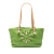 Bottega Veneta B Bottega Veneta Green Nappa Leather Leather Nappa Intrecciato Marquise Flower Tote Italy
