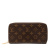Louis Vuitton B Louis Vuitton Brown Monogram Canvas Fabric Monogram Zippy Long Wallet Italy