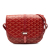 Goyard AB Goyard Red Coated Canvas Fabric Goyardine Belvedere II PM France