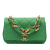Chanel B Chanel Green Lambskin Leather Leather Small Quilted Lambskin Chain Is More Flap Italy
