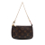 Louis Vuitton B Louis Vuitton Brown Monogram Canvas Fabric Monogram Mini Pochette Accessoires Spain