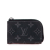 Louis Vuitton B Louis Vuitton Black Monogram Canvas Canvas Monogram Eclipse Zippy Coin Purse France