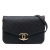 Chanel AB Chanel Black Caviar Leather Leather Paris Cuba Medium Caviar Thread Around Flap Italy