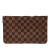 Louis Vuitton AB Louis Vuitton Brown Damier Canvas Fabric Damier Ebene Neverfull Pouch MM Spain