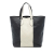 Bottega Veneta AB Bottega Veneta Black Nappa Leather Leather Bicolor Nappa Intrecciato Convertible Tote Italy
