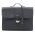 Hermès B Hermès Black Calf Leather Togo Sac A Depeches 38 France