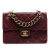 Chanel B Chanel Red Burgundy Caviar Leather Leather Paris Edinburgh Quilted Caviar Retro Class Flap Italy