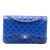 Chanel AB Chanel Blue Lambskin Leather Leather Jumbo Classic Lambskin Double Flap France