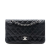 Chanel B Chanel Black Caviar Leather Leather Medium Classic Caviar Double Flap France