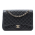 Chanel AB Chanel Black Caviar Leather Leather Maxi Classic Caviar Double Flap Italy