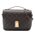 Louis Vuitton AB Louis Vuitton Brown Monogram Canvas Fabric Monogram Pochette Metis Italy