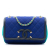 Chanel AB Chanel Blue Cotton Fabric Small Jersey CC Filigree Flap Italy
