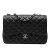 Chanel AB Chanel Black Caviar Leather Leather Jumbo Classic Caviar Double Flap Italy