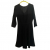 DKNY Black pannel dress