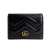 Gucci GG Marmont Small Leather Matelassé Cards Holder Black