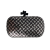 Bottega Veneta Knot Leather & Sequin Minauderie Clutch Bicolor