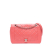 Chanel B Chanel Pink Salmon Calf Leather Crumpled skin Bi Quilted Vintage Full Flap France