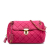 Prada B Prada Pink Dark Pink Nylon Fabric Impuntu Tessuto Chain Crossbody Italy