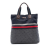 Gucci AB Gucci Blue Navy Nylon Fabric Diamante Web Tote Italy