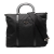 Prada B Prada Black Nylon Fabric Tessuto Satchel Italy