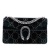 Gucci B Gucci Blue Navy Velvet Fabric Medium GG Dionysus Crossbody Italy