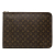 Louis Vuitton B Louis Vuitton Brown Monogram Canvas Fabric Monogram Poche Documents Portfolio France