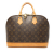 Louis Vuitton B Louis Vuitton Brown Monogram Canvas Fabric Monogram Alma PM France